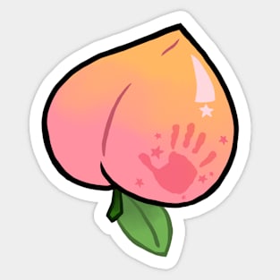 Gonna Eat Alotta Peaches Sticker